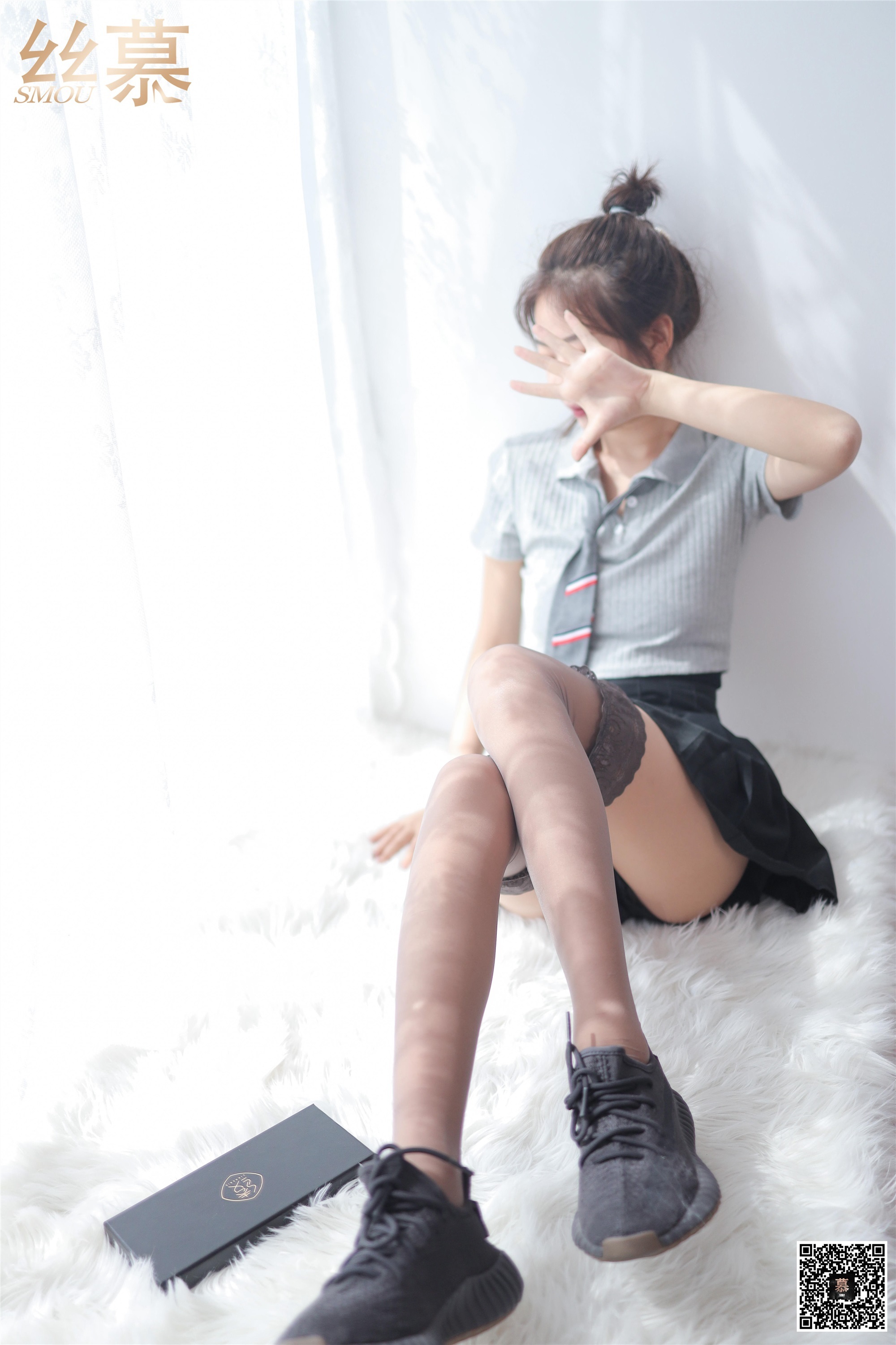 丝慕写真 特写集 TX041《缠在腿上的双丝诱惑-米朵》